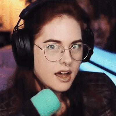 Redhead Woman Making Funny Face Saying Day-O GIF