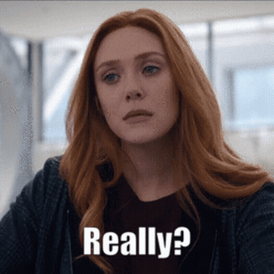 Redhead Woman Saying Really GIF