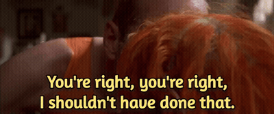 Redhead Woman Saying You're Right I Shouldn't Have Done That GIF