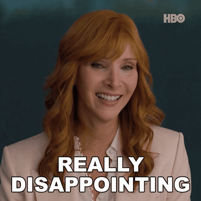 Redhead Woman Smiling Saying Really Disappointing GIF