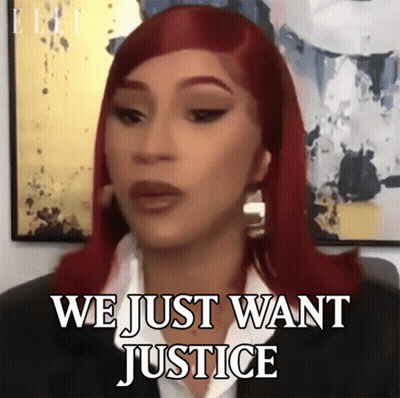 Redhead Woman We Just Want Justice GIF