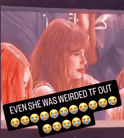 Redhead Woman Weirded TF Out GIF