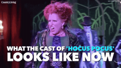 Redhead Woman What The Cast Of Hocus Pocus Looks Like Now GIF