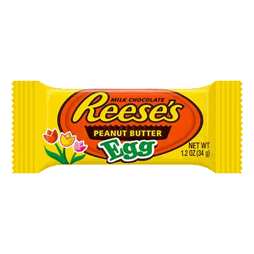 Reese's Peanut Butter Egg Package Sticker