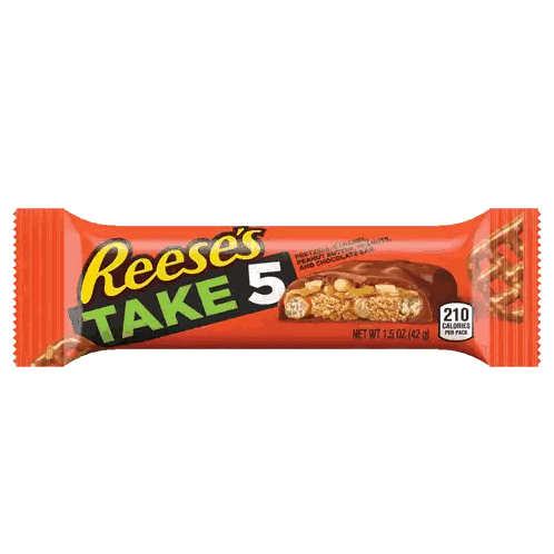 Reese's Take 5 Bar With Bite Sticker