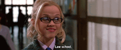 Reese Witherspoon Saying Law School GIF