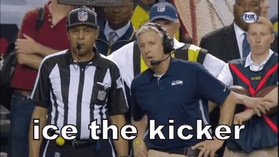 Referee And Football Coach On Field GIF