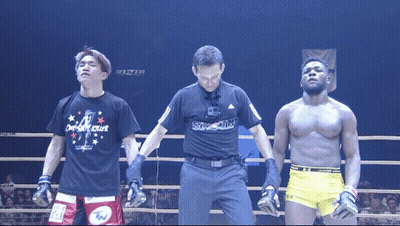 Referee Between Two Fighters One Fight Forever Shirt GIF