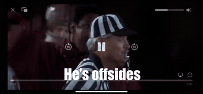 Referee In McDonald's Hat Talking To Football Players GIF