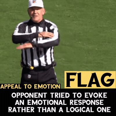 Referee On Field Saying Appeal To Emotion GIF