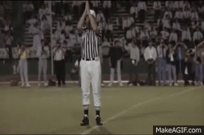 Referee Standing On Baseball Field GIF
