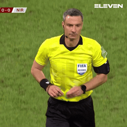 Referee Yellow Card Penalties GIF