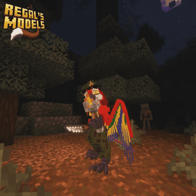 Regal 'S Models Parrot Advertisement GIF