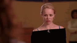 Regina George Angry Walk Out GIF