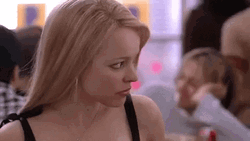 Regina George Listening Waiting GIF