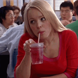 Regina George Sipping Tea GIF