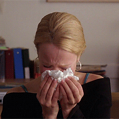 Regina George Sobbing Hard GIF