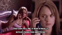Regina George Tell Me GIF