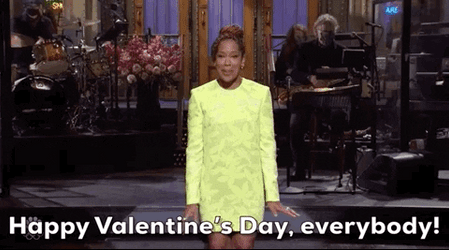 Regina King Happy Valentine's Day Everybody GIF