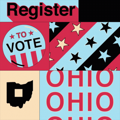 Register To Vote Ohio Sign GIF