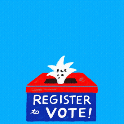 Register To Vote Sign GIF