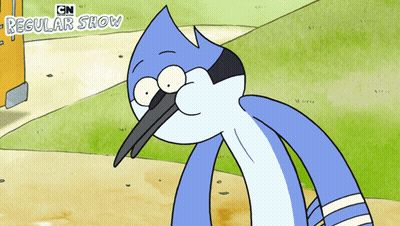 Regular Show Bird Cartoon GIF
