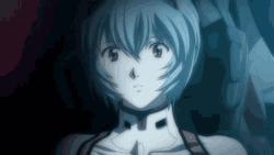 Rei Ayanami Shocked And Sad GIF