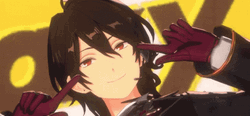Rei Sakuma Peace Out Ensemble Stars GIF