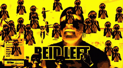 Reid Left Poster Man With Sunglasses And Black Hat GIF