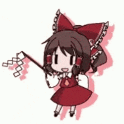 Reimu Touhou GIF