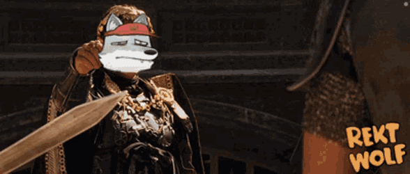 Rekt Wolf Crypto Nft GIF
