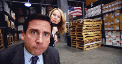 Relationship Friends Goofing Around Office GIF