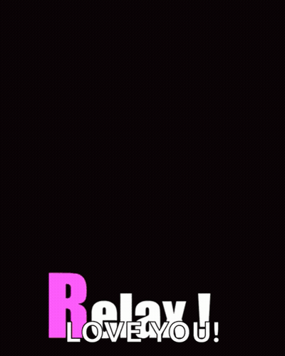 Relax God Is In Charge Sign GIF