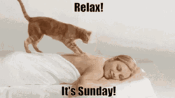 Relax Sunday Massage GIF