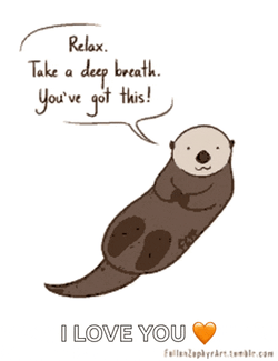 Relax Take A Deep Breath GIF