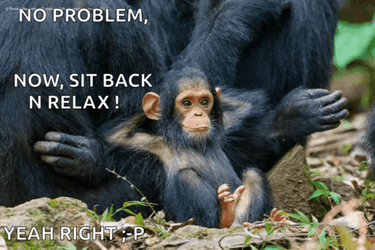 Relaxing After Submitting The Timecard GIF