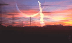 Relaxing Pink Sky GIF