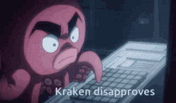 Release The Kraken Disapprove GIF