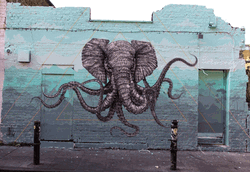 Release The Kraken Elephant Head GIF