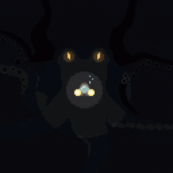 Release The Kraken Glowing Undersea Monster GIF