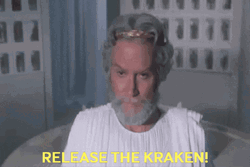 Release The Kraken Vintage Shot GIF
