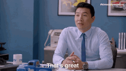 Relieved Simu Liu Great Good For Her GIF