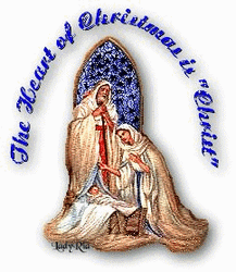 Religious Christmas Heart Is Jesus GIF