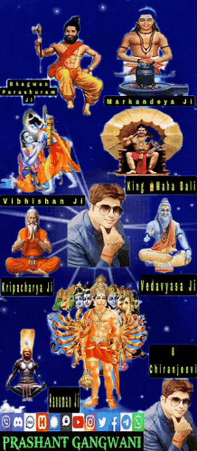 Religious Figures Collage Prashant Gangwani GIF