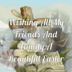 Religious Happy Easter Family And Friends GIF