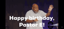 Religious Pastor E Happy Birthday GIF