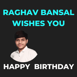 Religious Raghav Bansal Happy Birthday GIF