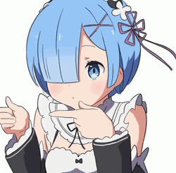 Rem Re Zero Anime Dance Kawaii GIF