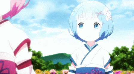 Rem Re Zero Anime Kid GIF