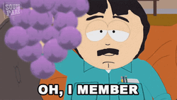 Remember Oh I Member South Park GIF